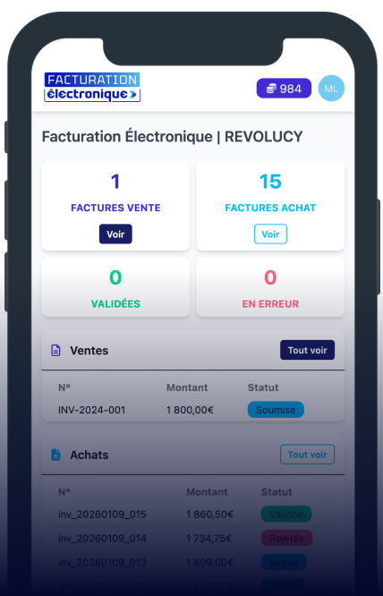 Application Facturation